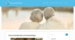 Desktop Screenshot of plenaidentidad.com